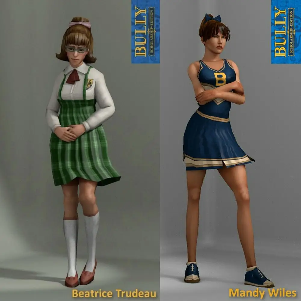 Beatrice and Mandy from Bully